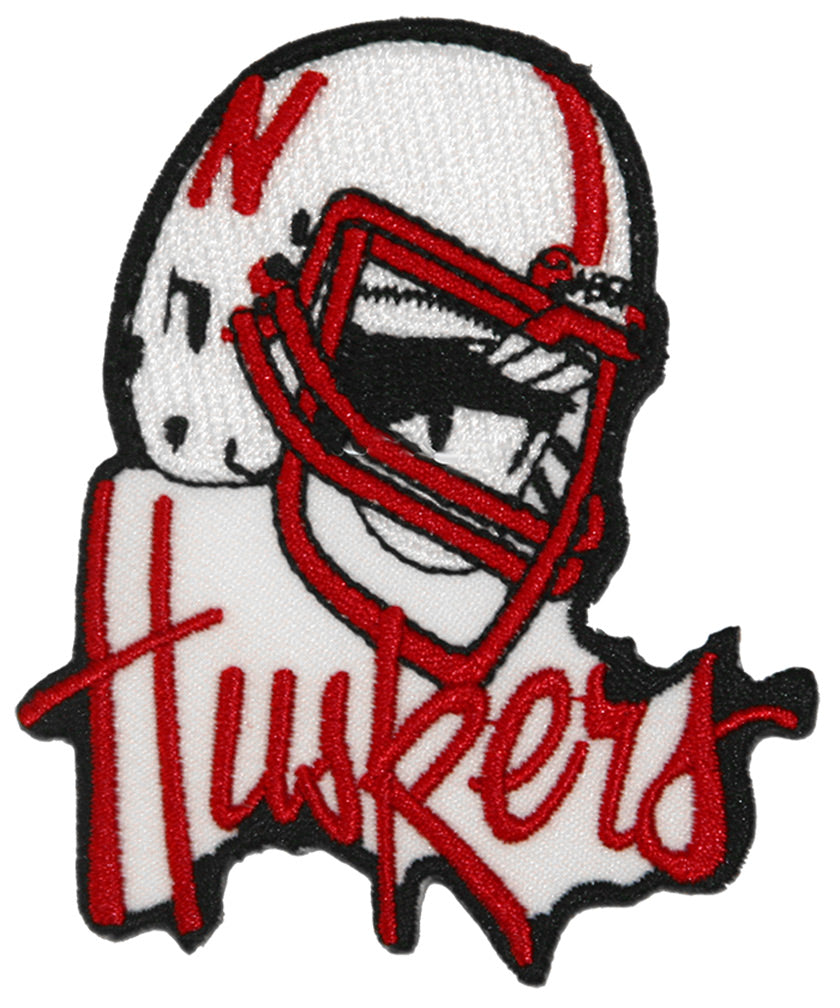 Huskers Helmet Patch