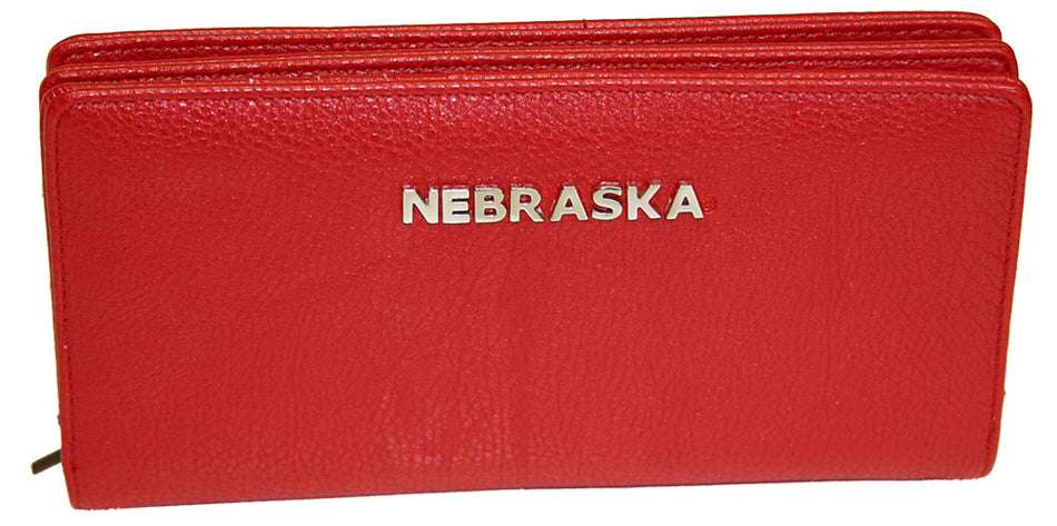 Nebraska Trifold Ladies Wallet