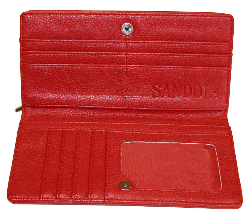 Nebraska Trifold Ladies Wallet