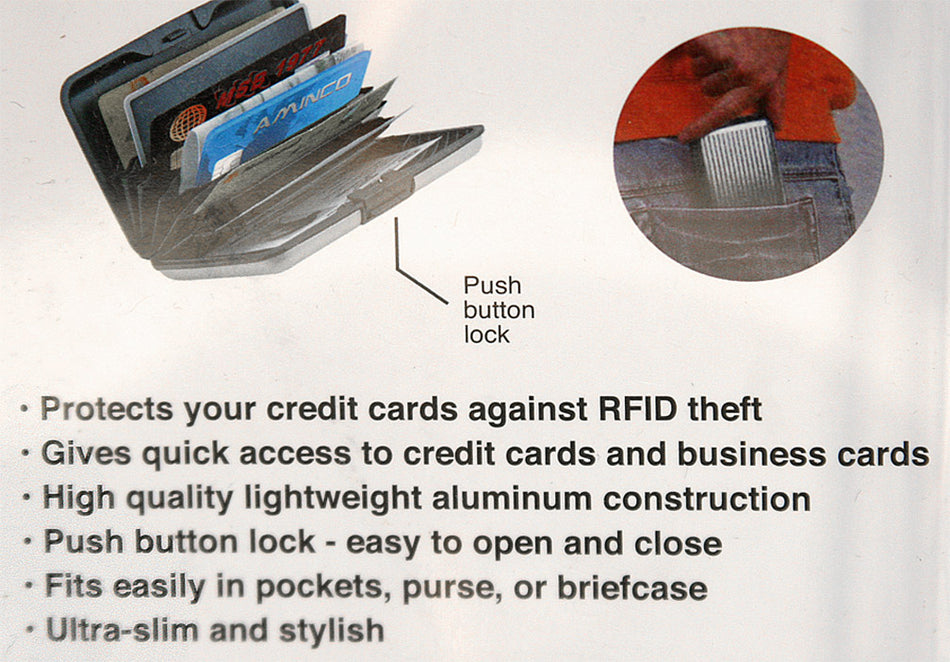 Husker Aluminum Wallet