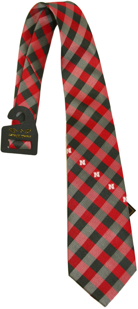 N Checkered Tie