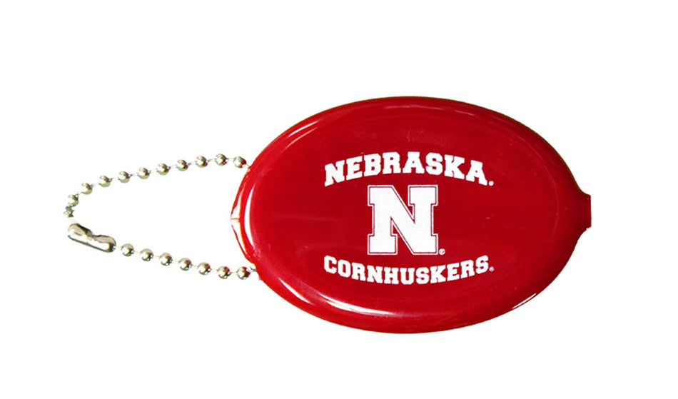 Husker Football Squeeze Coin Purse
