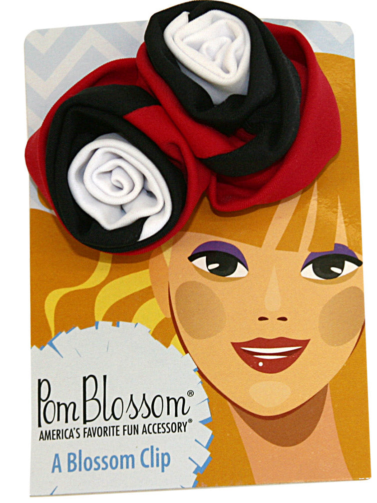 Black, Red, White Husker PomBlossom