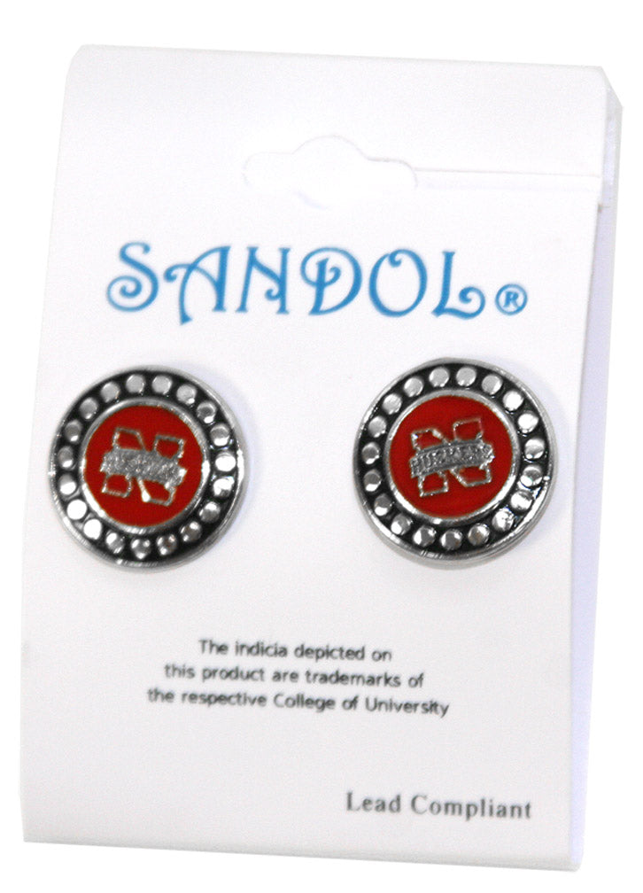 Iron N Circle Earrings