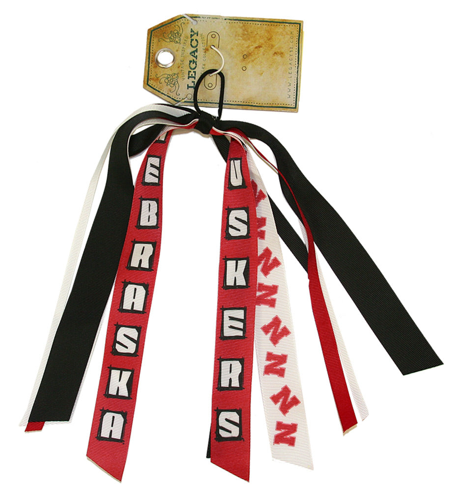 Nebraska Huskers Spirit Hair Streamer