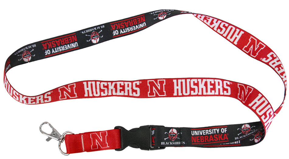 Blackshirts and Huskers Lanyard