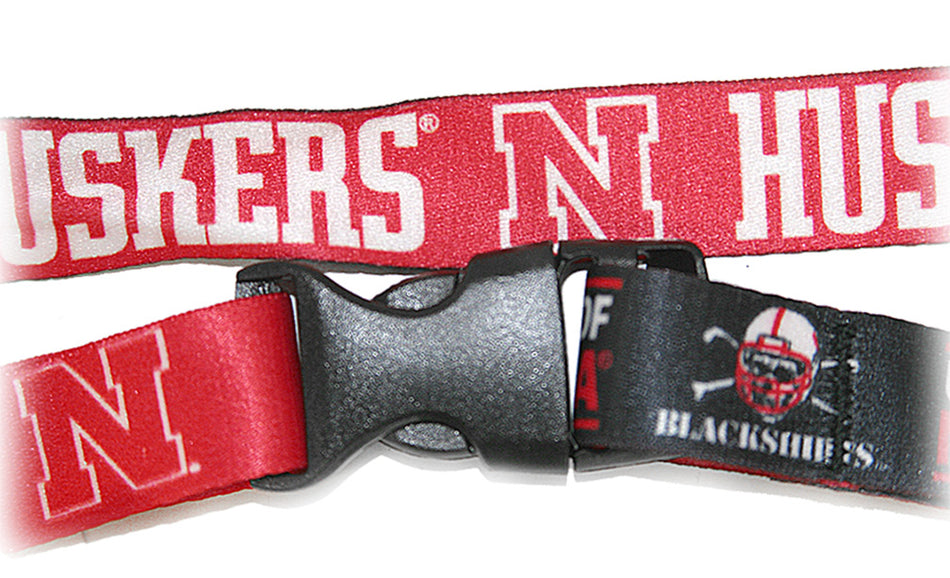 Blackshirts and Huskers Lanyard