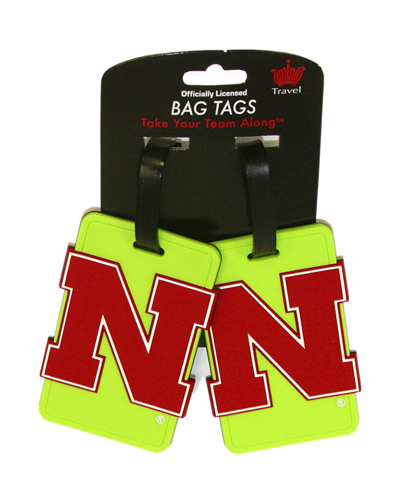 2pk Neon Neb Bag Tags