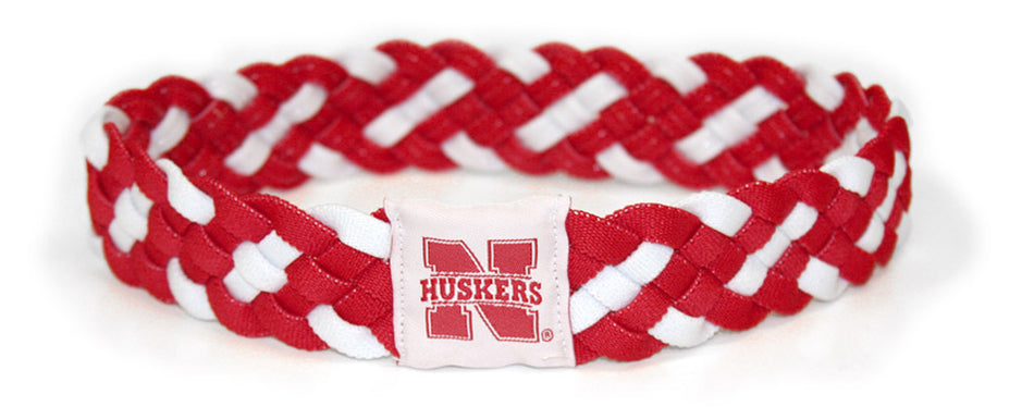 Nebraska Stretch Braided Headband