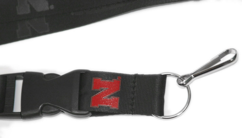 Black on Black Neb Lanyard