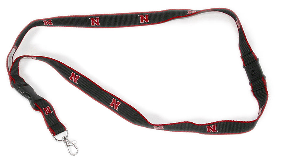 Black/red edge Neb Lanyard
