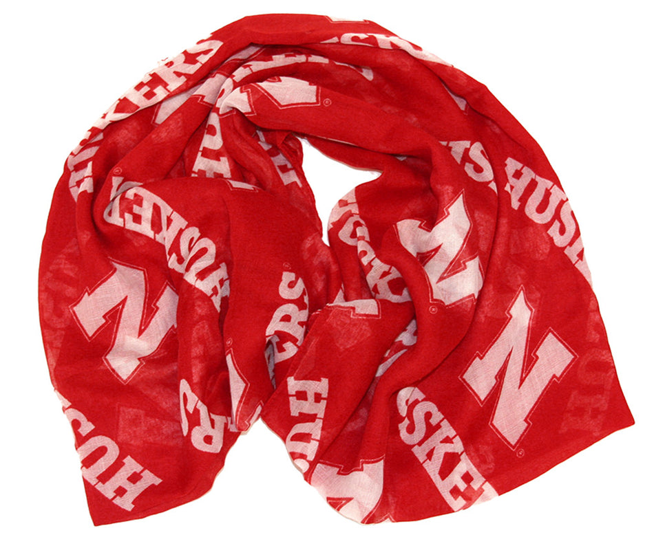 Nebraska Sheer Infinity Scarf
