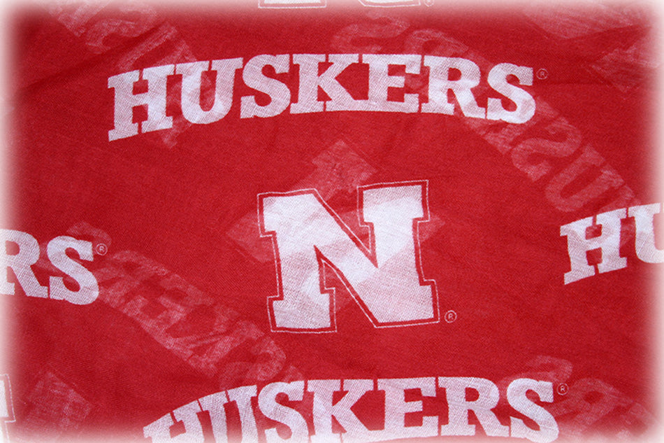Nebraska Sheer Infinity Scarf