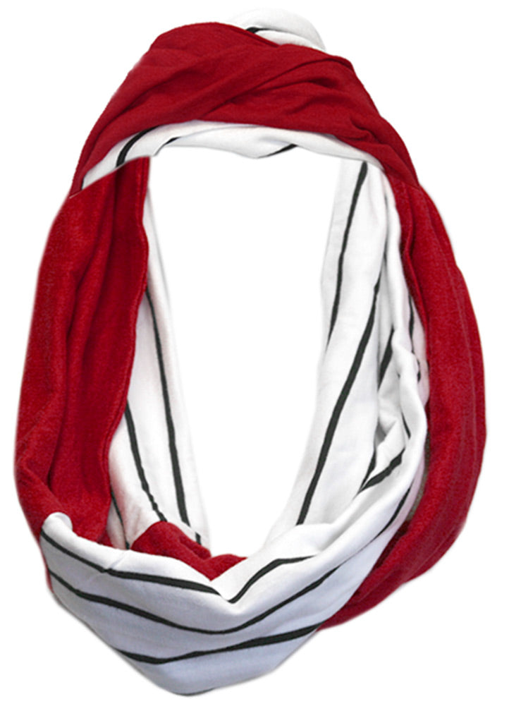 Team Color Blacked Loop Infinity Scarf