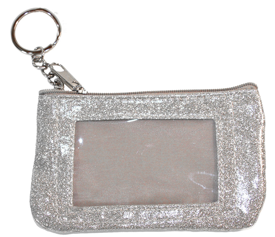 Nebraska Glitter Coin Purse