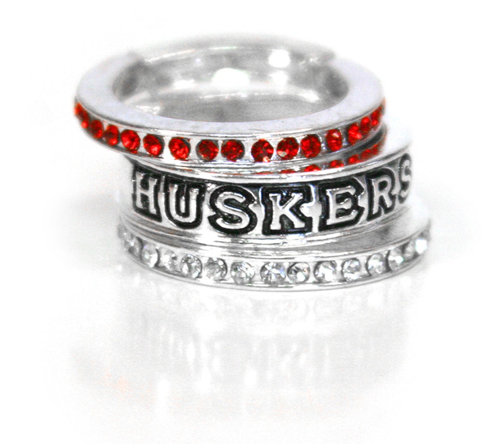 Nebraska Huskers Trio Rings