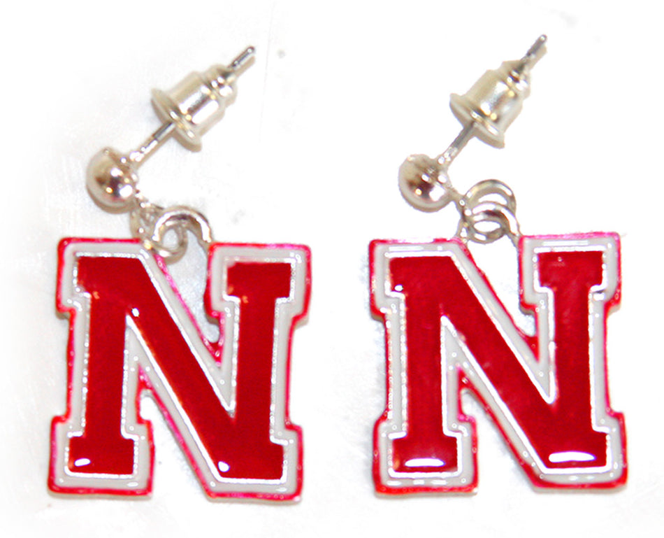 Nebraska Iron N Post Earrings