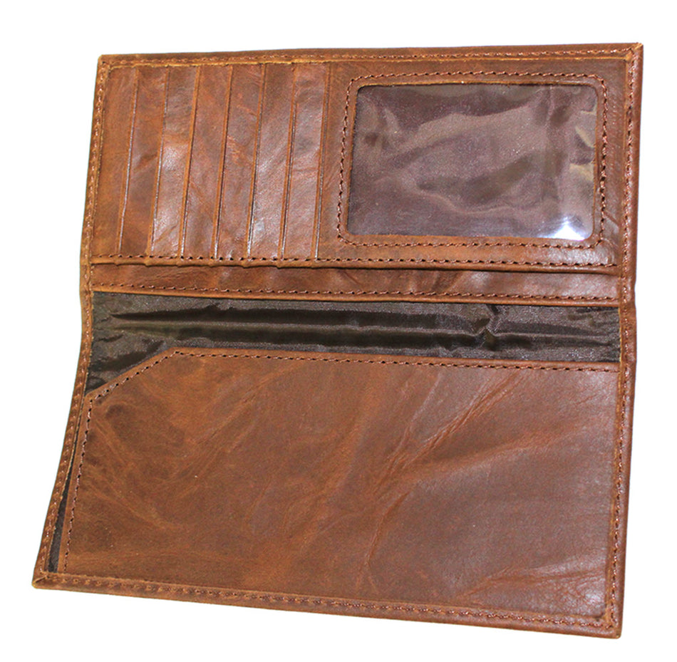 Husker N Leather Secretary Wallet