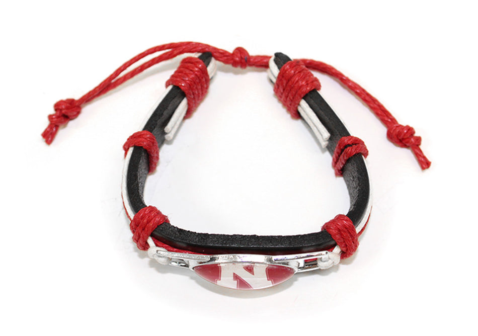 Leather N String Millennial Bracelet