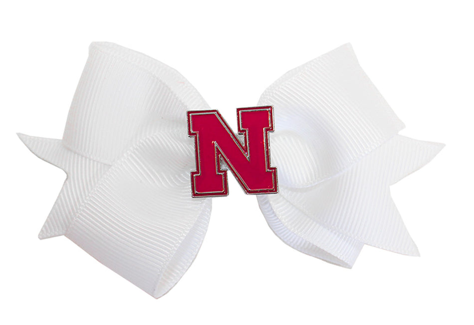 Nebraska N Hair Bow