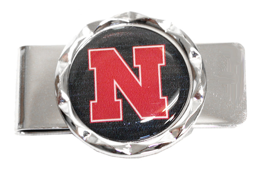 Nebraska Diamond Money Clip