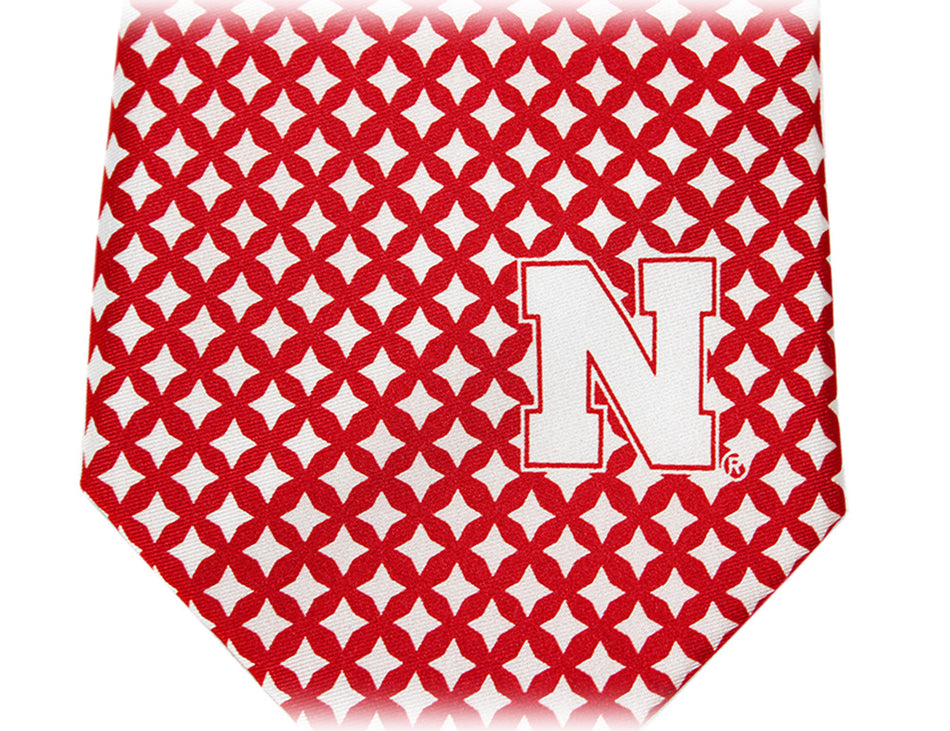 Scarlet N Cream Diamante Tie