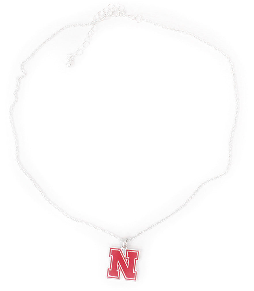 FANtastic Nebraska N logo Necklace
