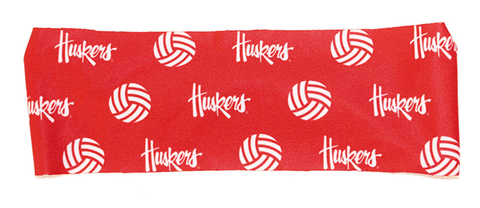 Red Stretch Volleyball 4 inch Headband