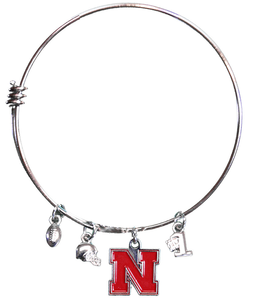Nebraska Bangle Bracelet