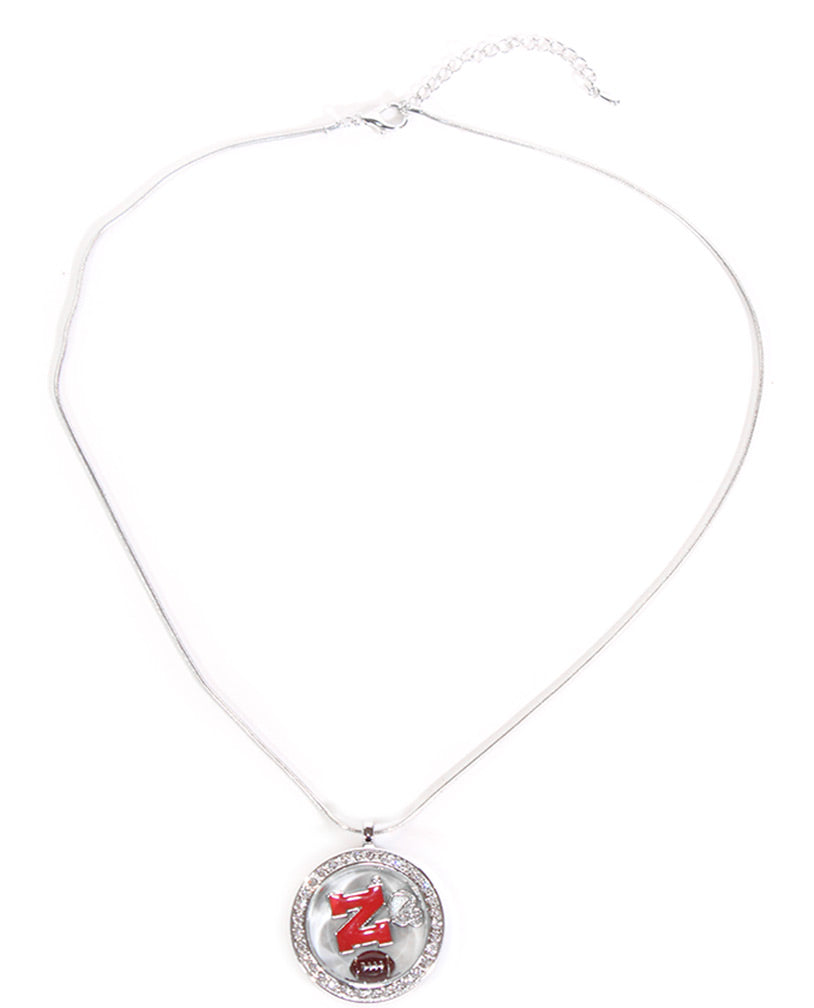 Locket Charm Nebraska Necklace