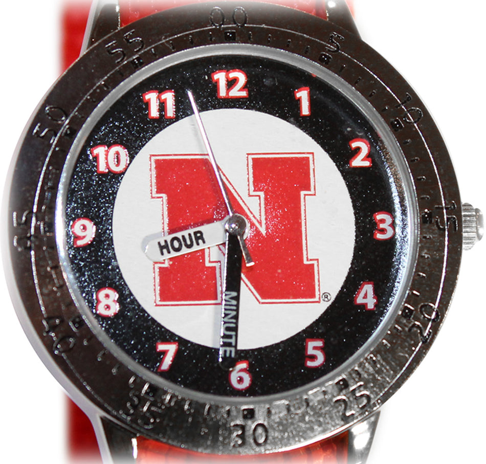 Husker Strap Tailgater Watch