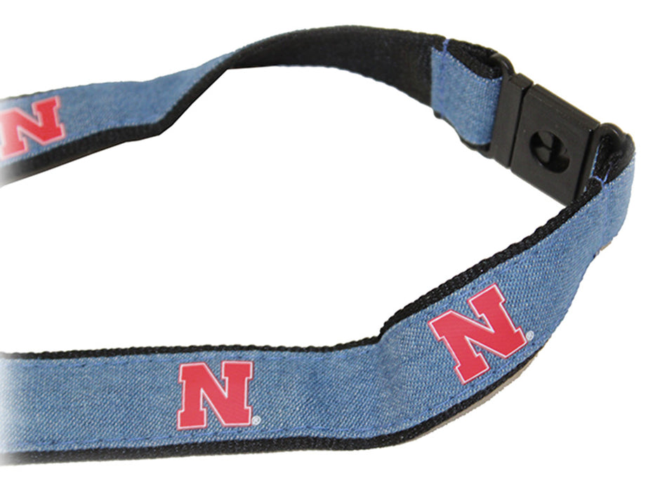 Denim Trimmed Iron N Breakaway Lanyard