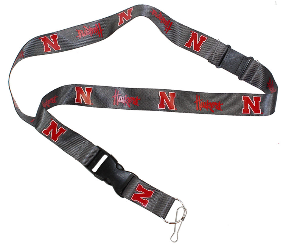 N Huskers Breakaway Lanyard