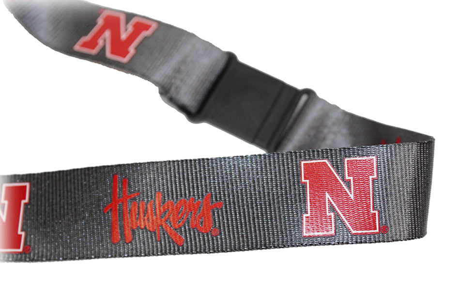 N Huskers Breakaway Lanyard