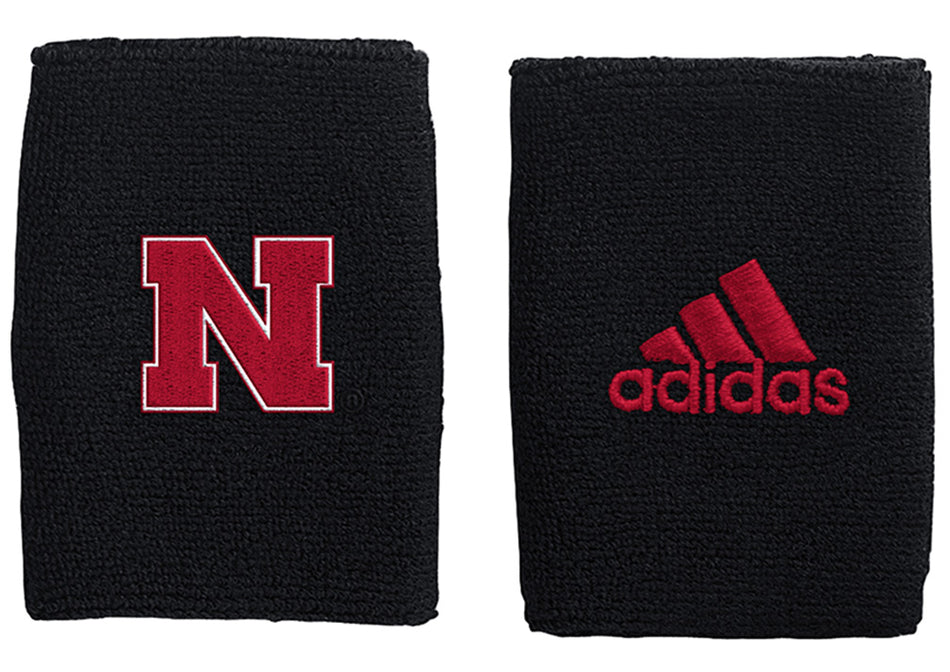 Adidas Black 4 inch Husker Wristband