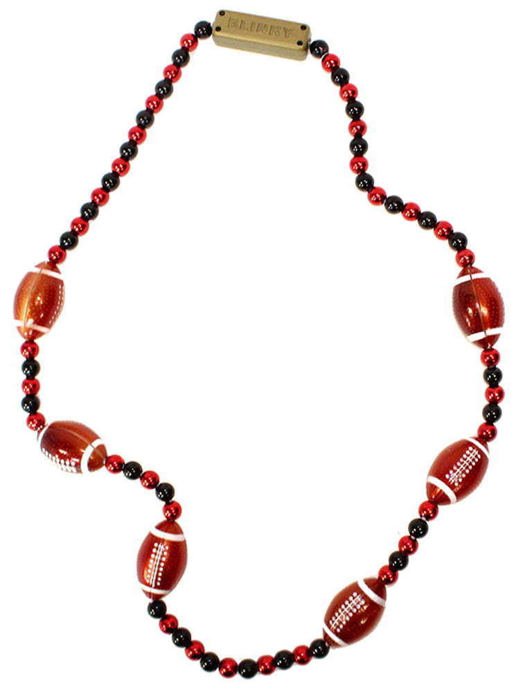Lighted Football Beads