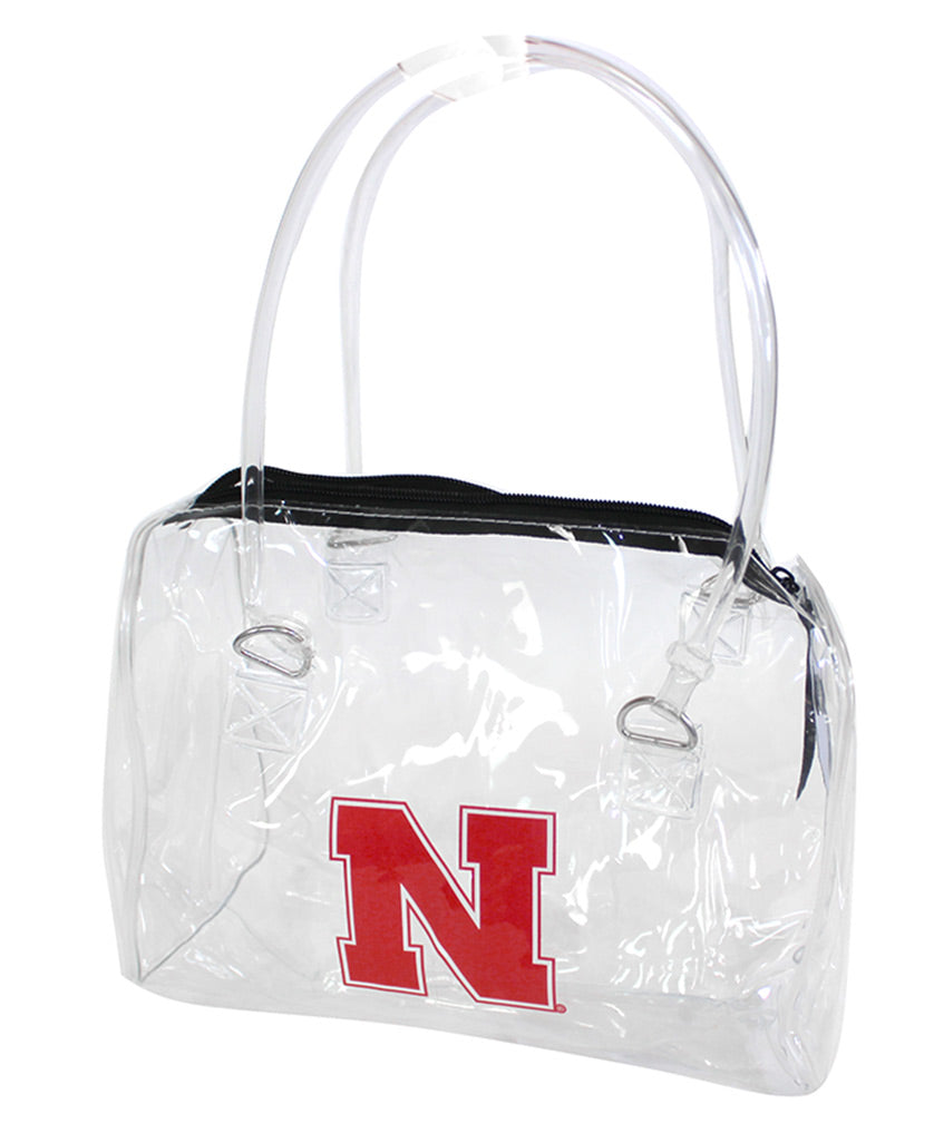 Nebraska Clear Bowler Handbag