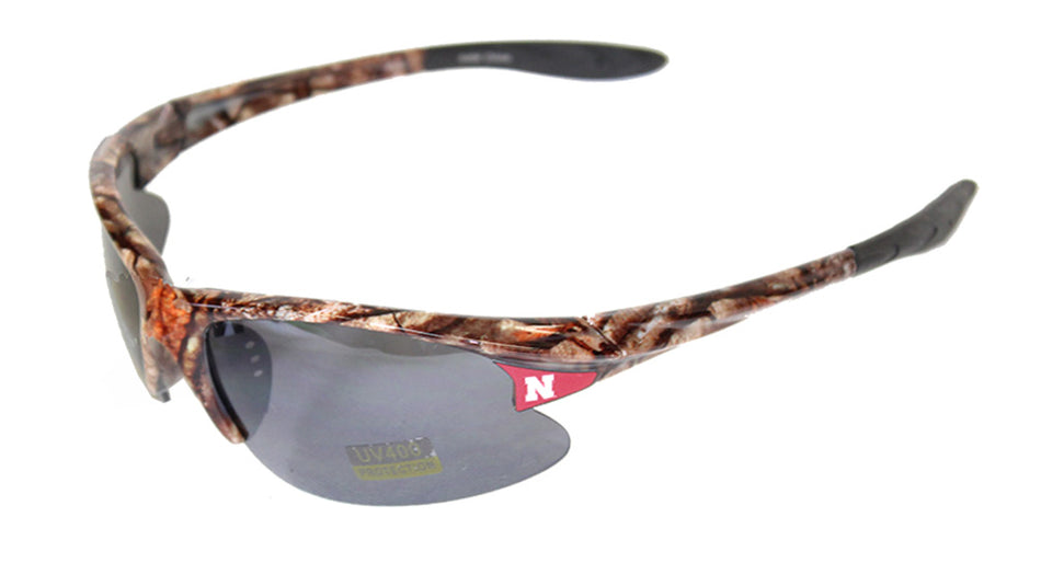 Nebraska Camo Sunglasses