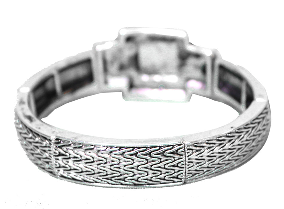 Square Nebraska Stretch Bracelet