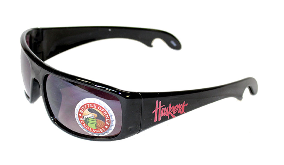 Huskers Wrap Bottle Opener Sunglasses