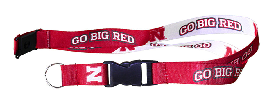 Go Big Red Breakaway Lanyard