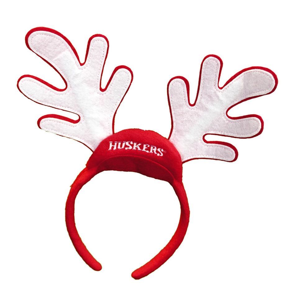 Huskers Reindeer Ears Headband