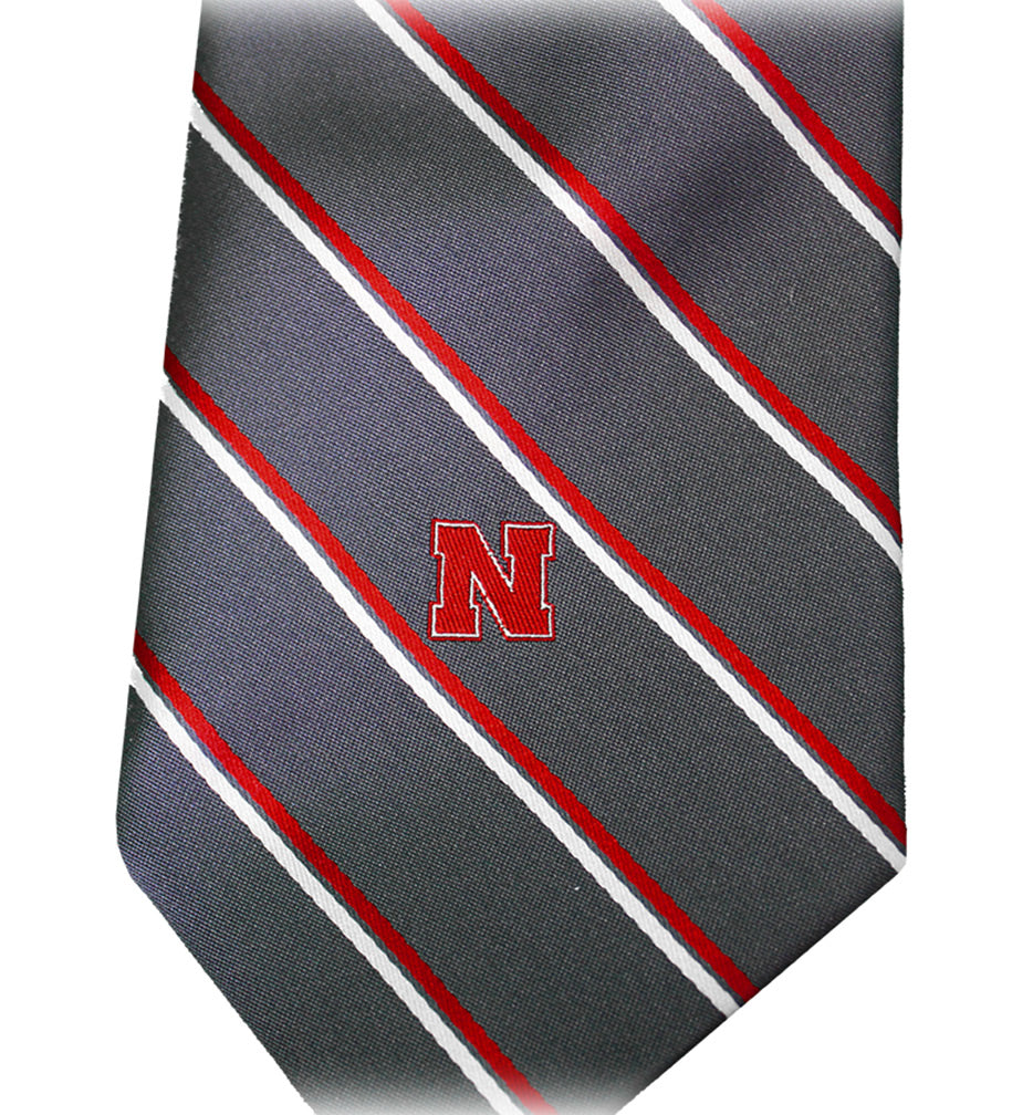 Smoke Stripe Husker Tie