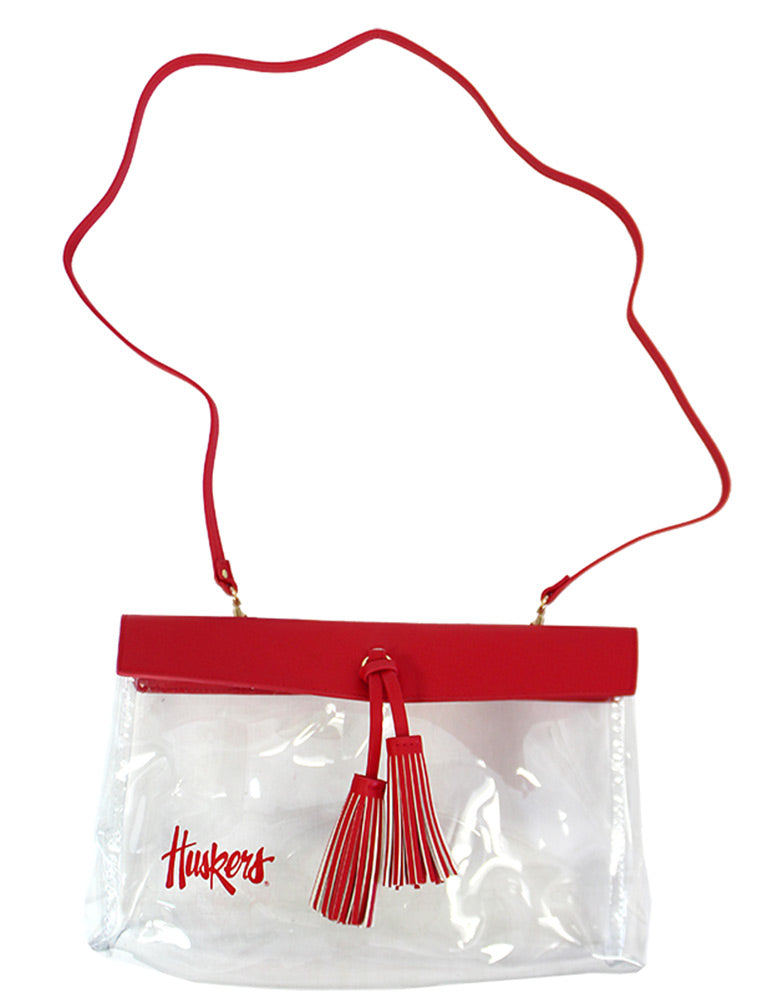 Huskers Rara Tassel Stadium Purse