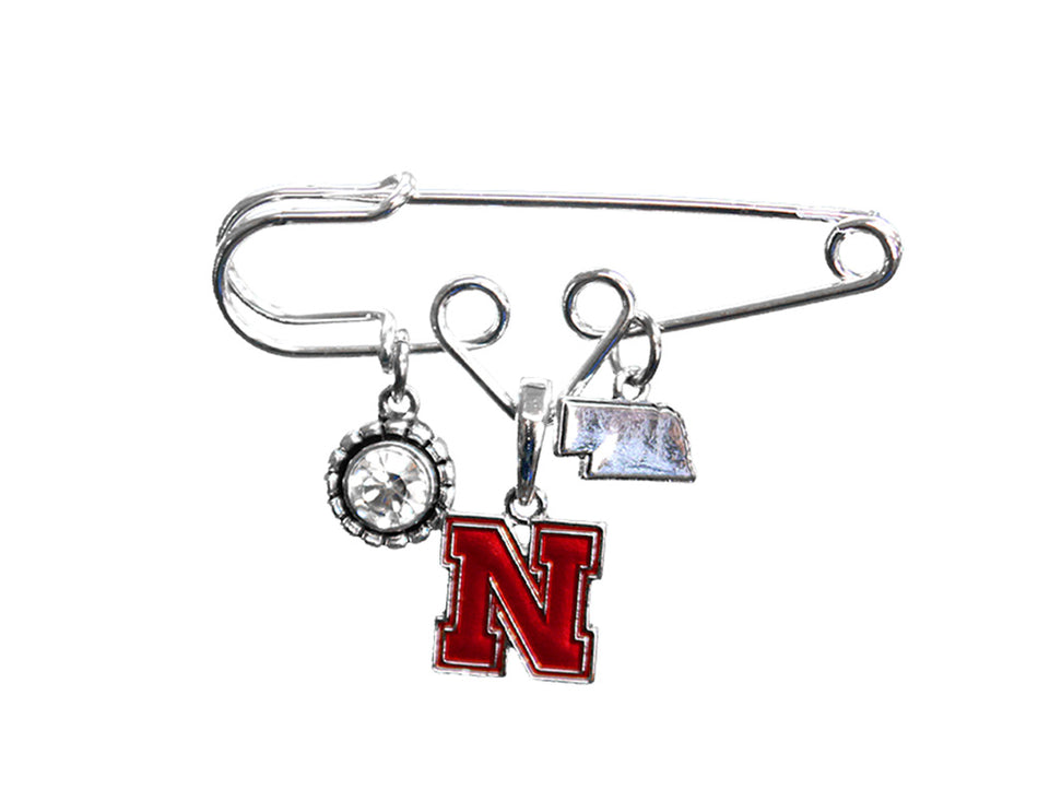 Nebraska Home Sweet School Pin