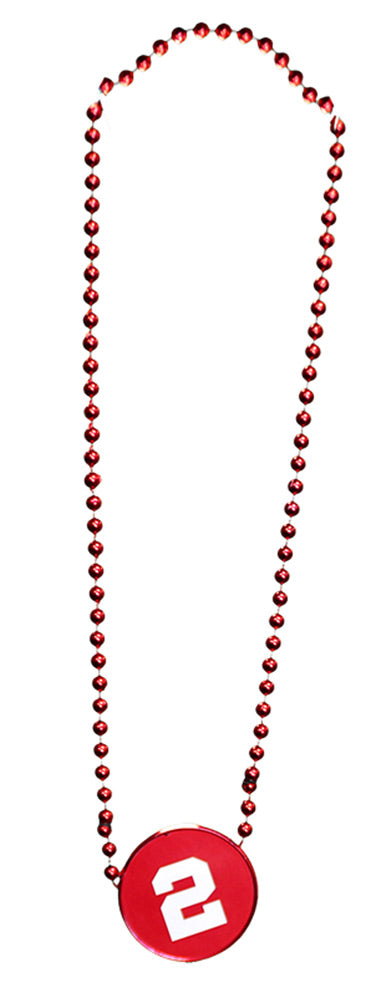 Number 2 Gameday Beads