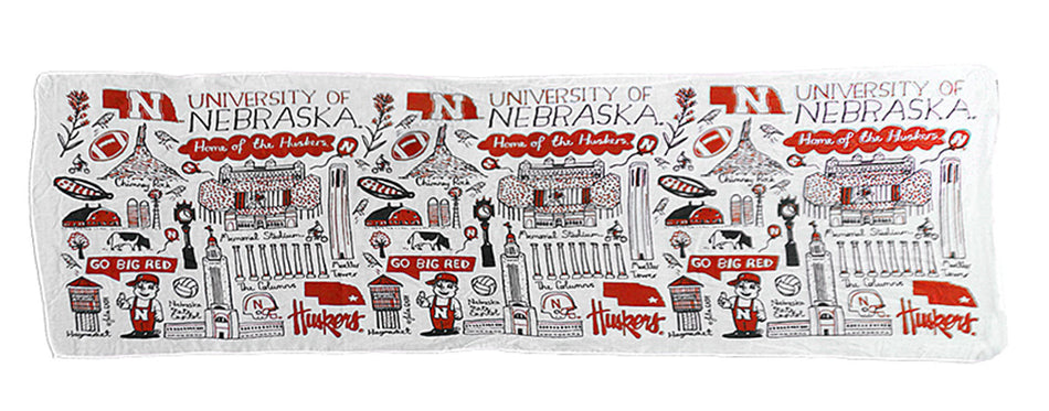 Cornhusker Julia Gash Ladies Scarf
