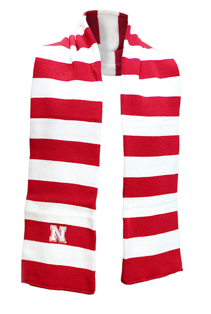 Nebraska Rugby Knit Scarf