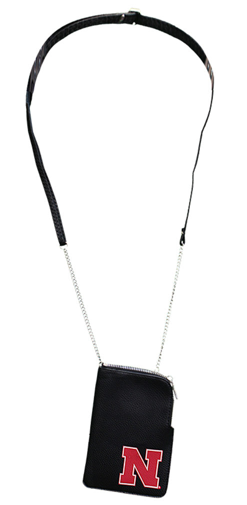 Nebraska Pebbled Smart Purse