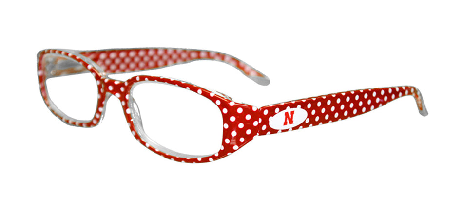 Husker Red Dot Reader Glasses